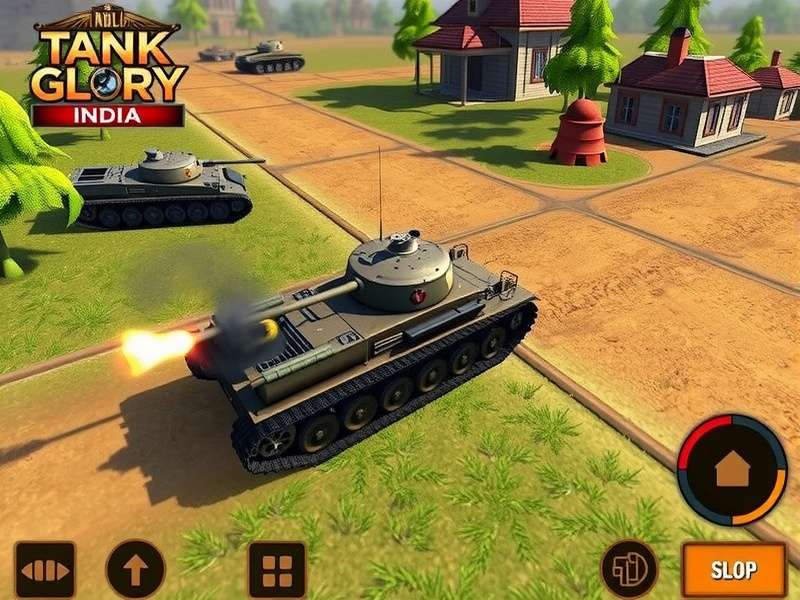 Tank Glory India gameplay screenshot
